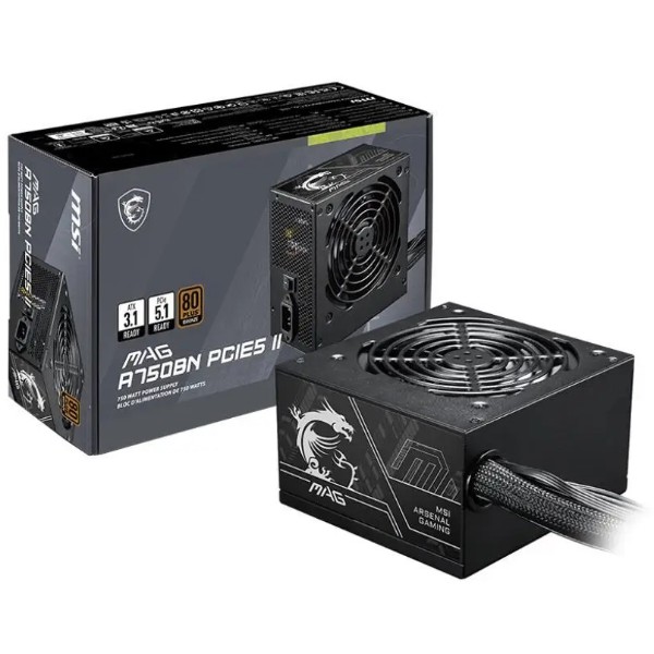 Фото - Блок живлення для ПК MSI MAG A750BN PCIE5 II